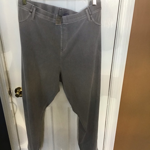 terra & sky women's plus size full length super soft jegging